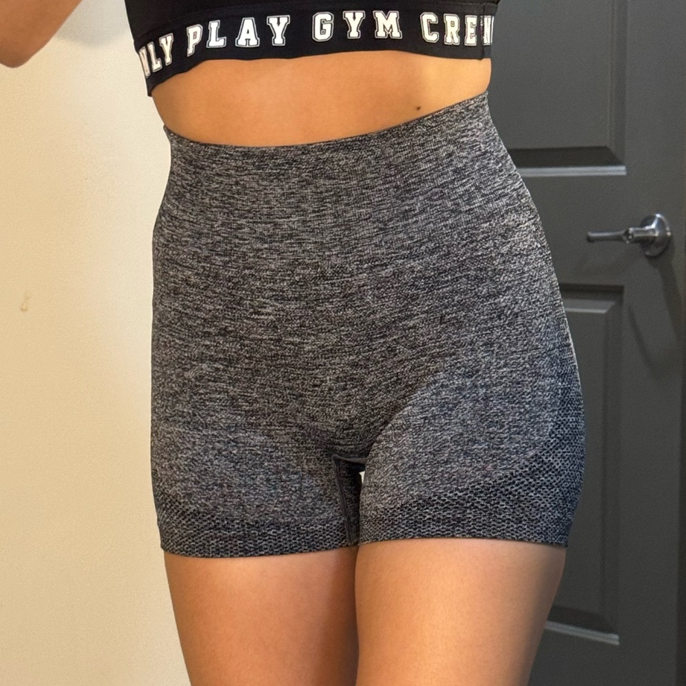 Black sculpting shorts